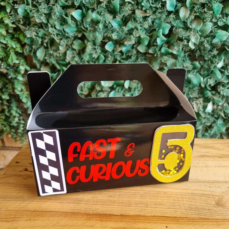 FAST AND CURIOUS PARTY PACK 5 BOXES BLACK