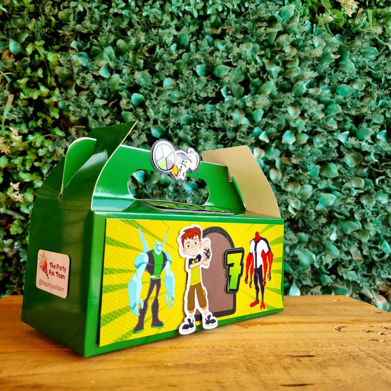 BEN 10 PARTY PACK 5 BOXES