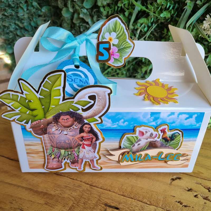 MOANA PARTY PACK 5 BOXES