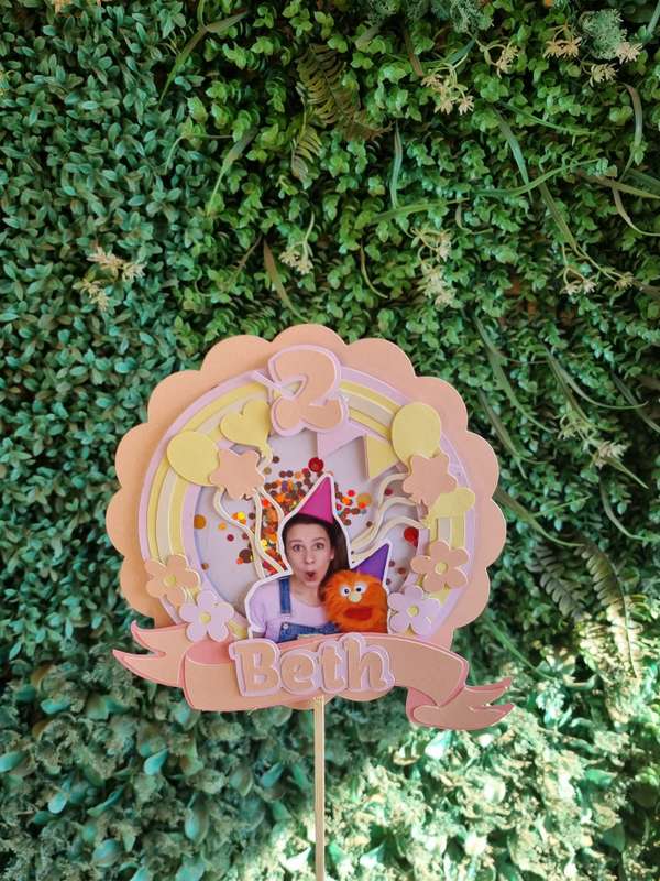 MS RACHEL CAKE TOPPER  - BOY
