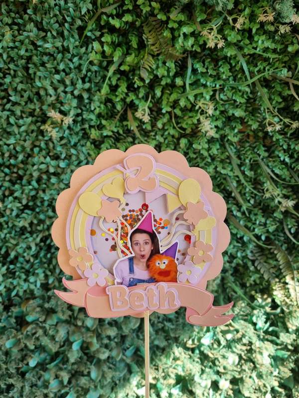 MS RACHEL CAKE TOPPER  - BOY