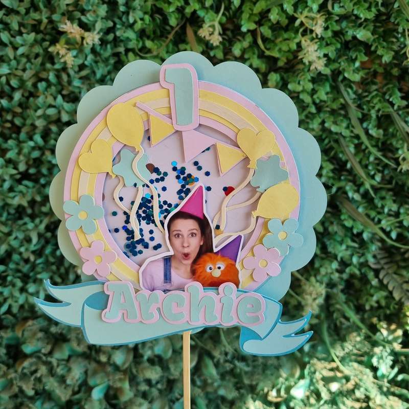 MS RACHEL CAKE TOPPER  - BOY