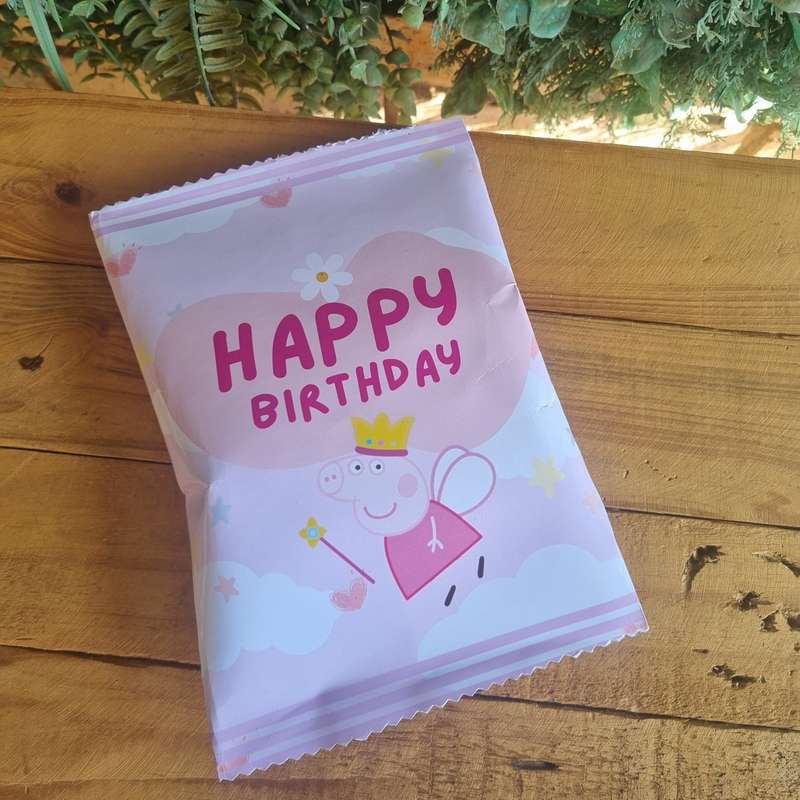 Peppa Pig Chip Bag Party Pack  Set of 10 Princess