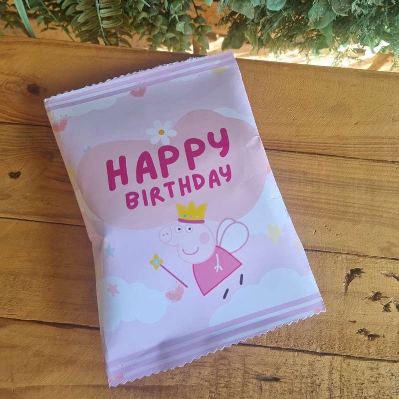 Peppa Pig Chip Bag Party Pack  Set of 10 Princess