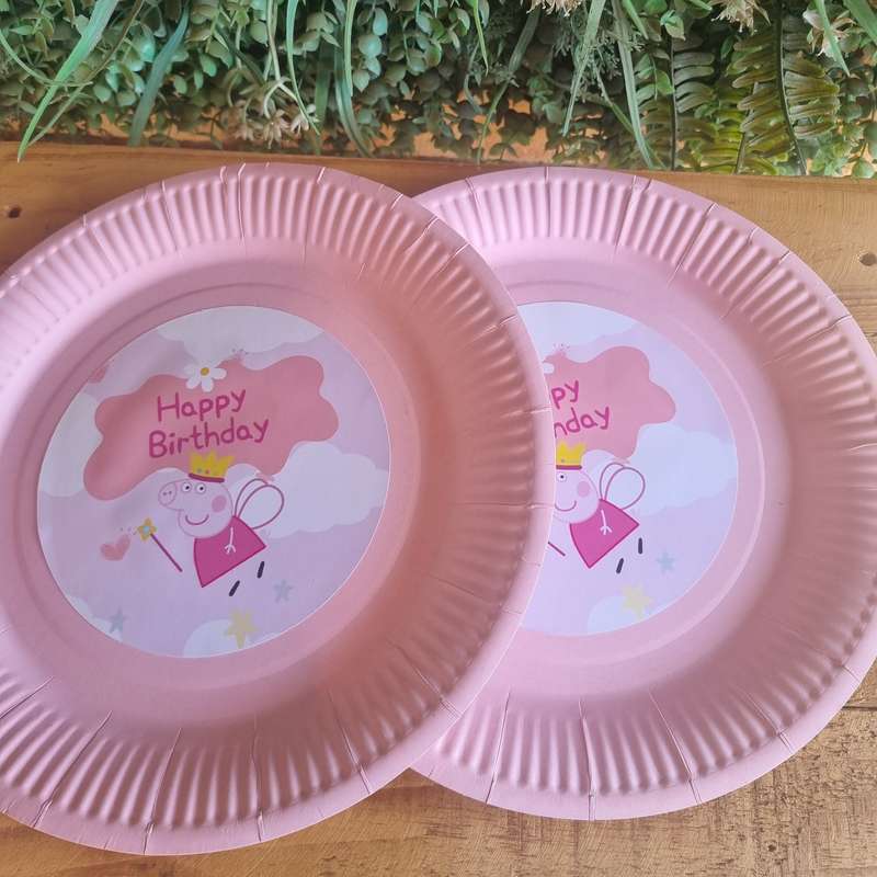 Peppa Pig Paper Plates Set of 8 Princess