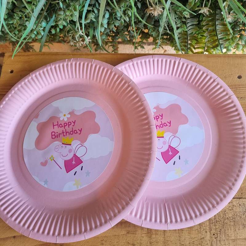 Peppa Pig Paper Plates Set of 8 Princess
