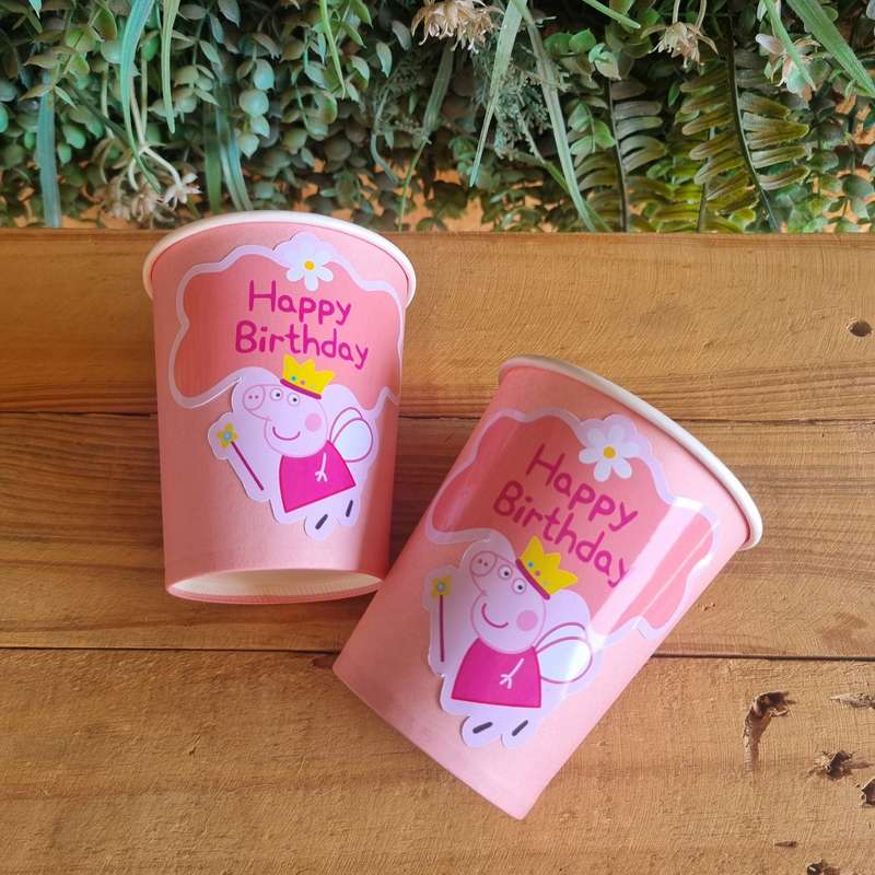 Peppa Pig Paper Cups Set of 8 Princess