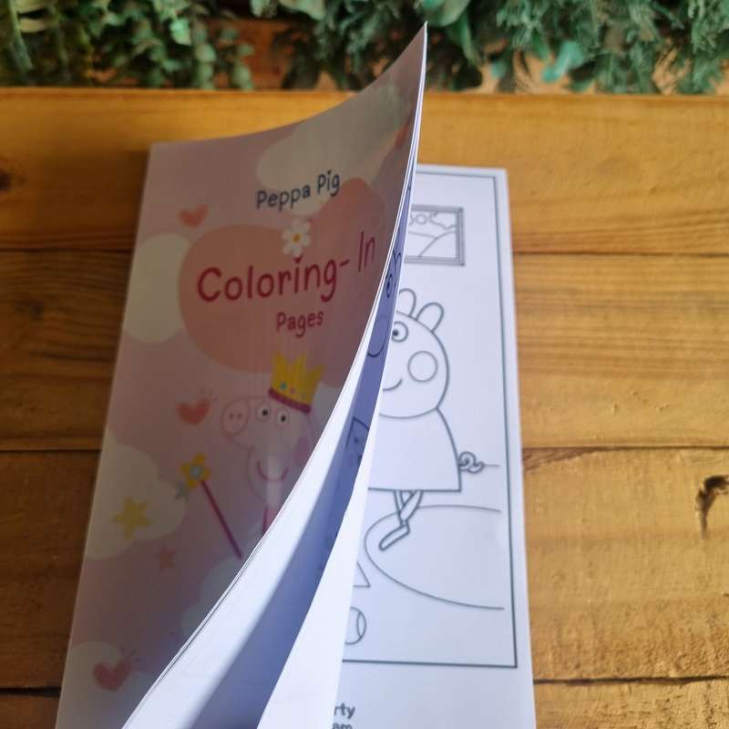 Peppa Pig Coloring Pages Princess
