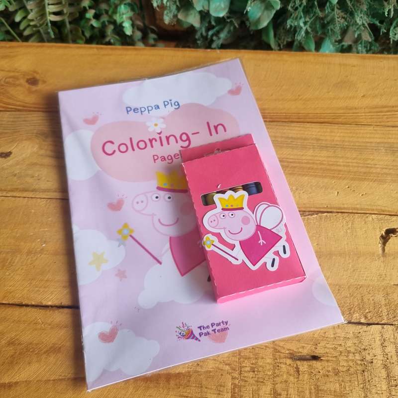 Peppa Pig Coloring Pages Princess