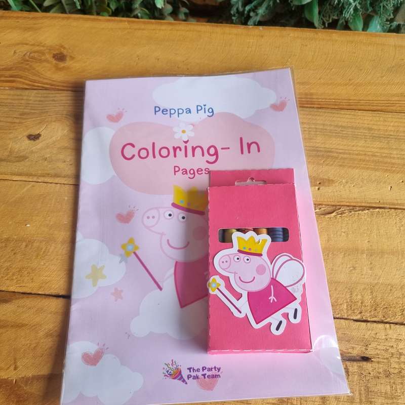 Peppa Pig Coloring Pages Princess