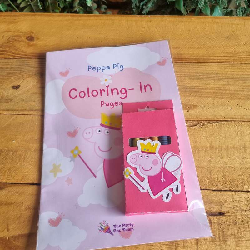 Peppa Pig Coloring Pages Princess