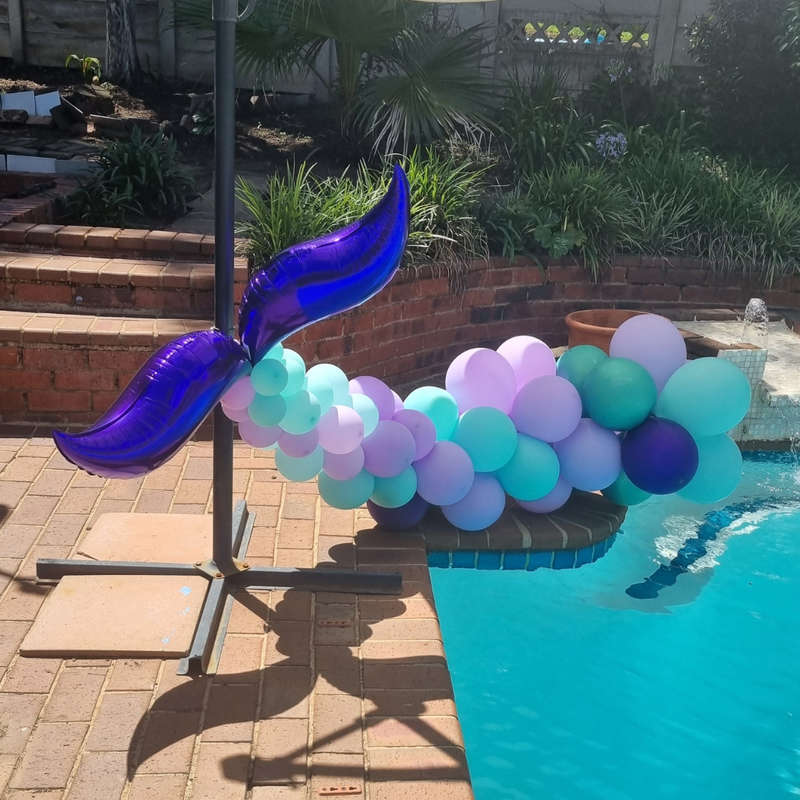 Balloon Garland Mermaid Balloon Tail