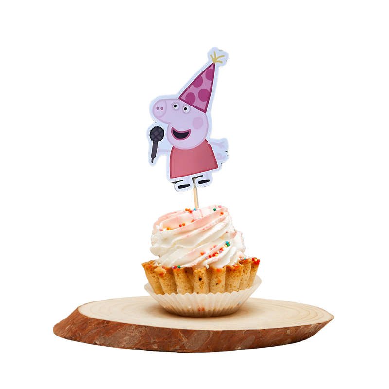 Peppa Pig Mini Cupcake Toppers