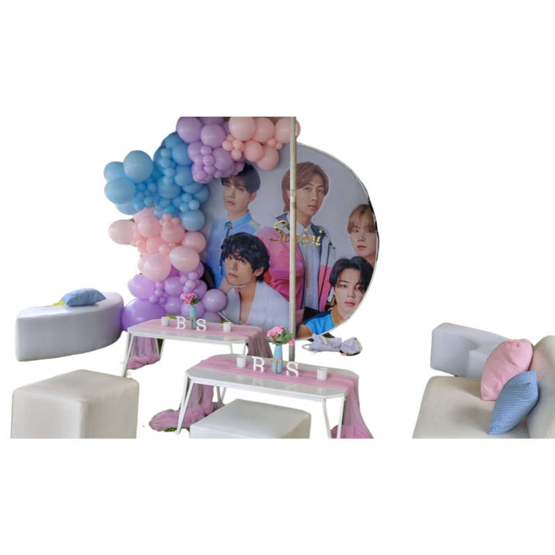 BTS PARTY BACKDROP