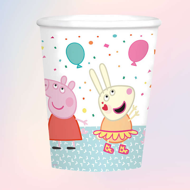 Peppa Pig Cups Set of 8