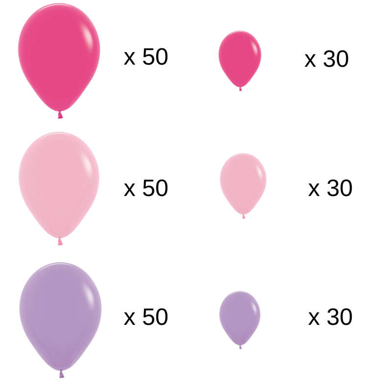 Deluxe Barbie Dream Together 248-Piece Balloon Garland Kit
