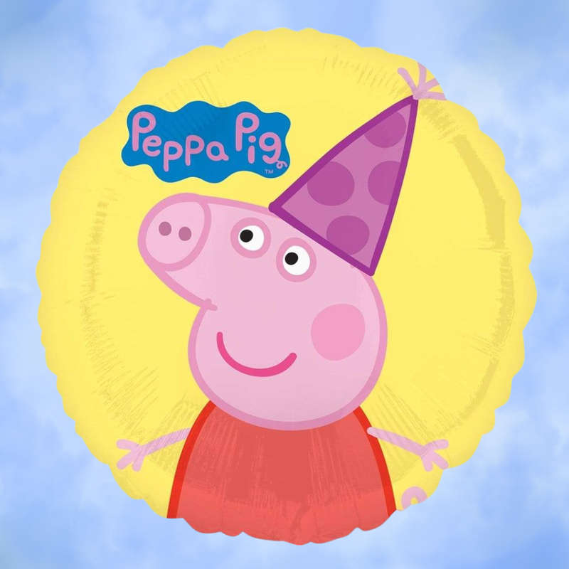 Peppa Pig Yellow 18-Inch Foil Balloon