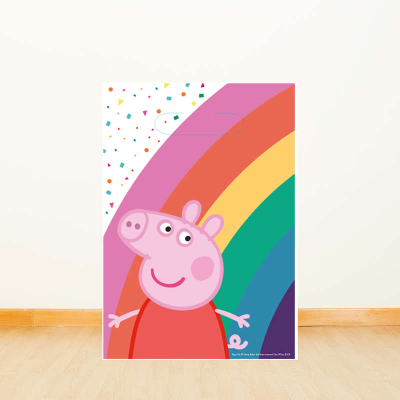 Peppa Pig Party Loots Bags Set of 8