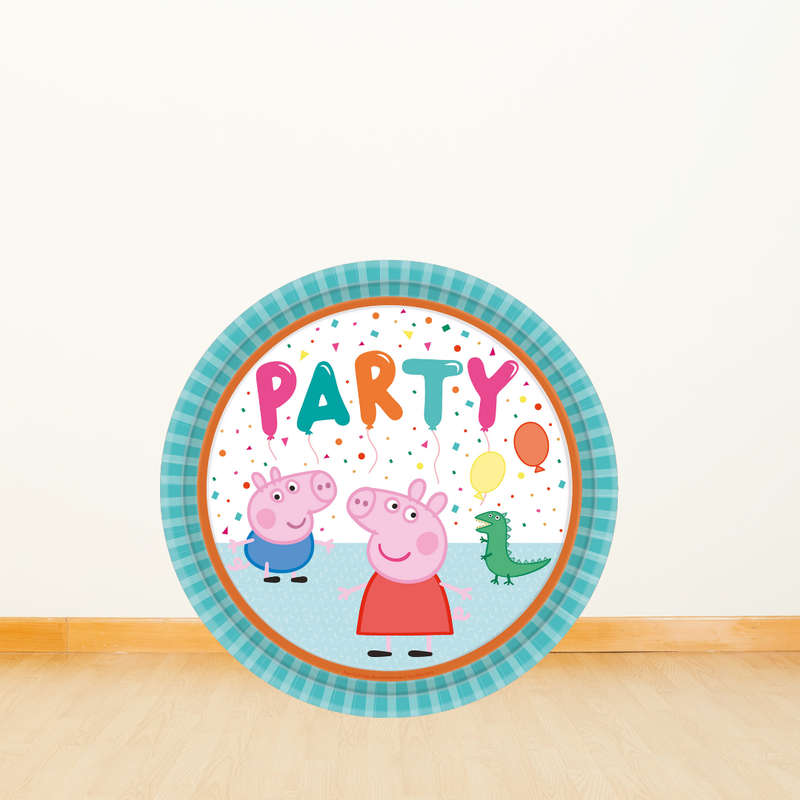 Peppa Pig Paper Plates 23cm Set of 8