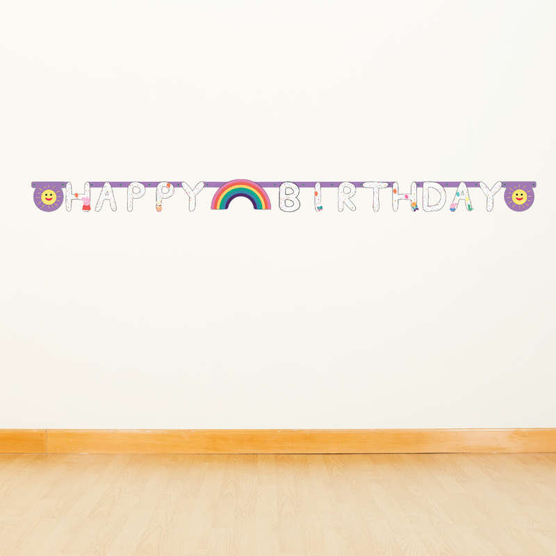 Peppa Pig Paper Banner