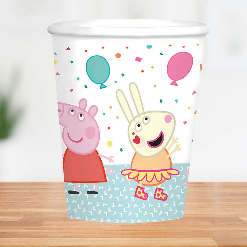 Peppa Pig Cups Set of 8