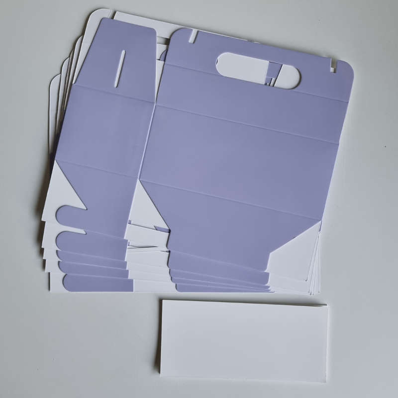 Plain Party Box Pack of 10 Lilac/light purple/pastel purple