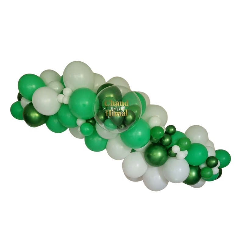 GRAB AND GO  OR MEDIUM BALLOON GARLAND personalized kiddies birthday party themed decor party cus...