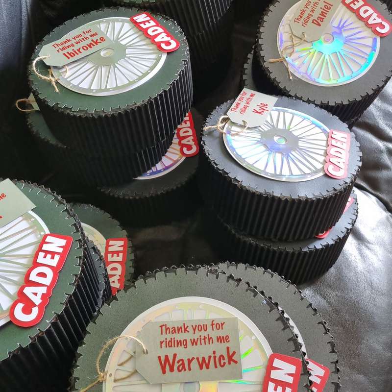 WHEEL TYRE PARTY PACKS BOX