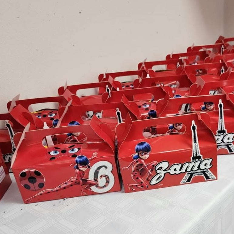 MIRACULOUS LADYBUG PARTY PACK 5 BOXES