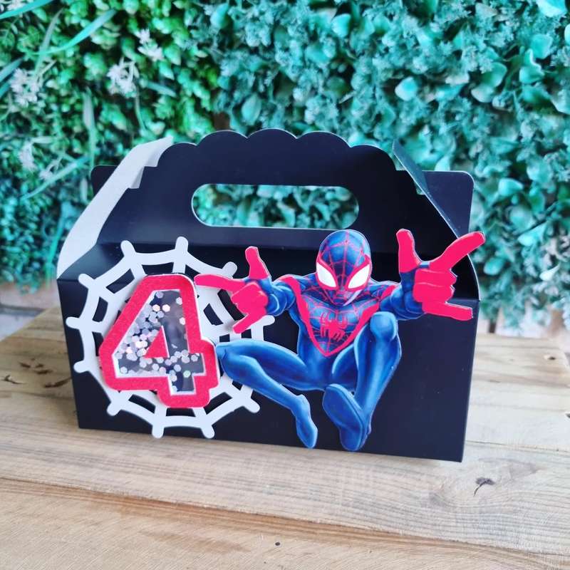 SPIDERMAN MILES MORALES PARTY PACK 5 BOXES