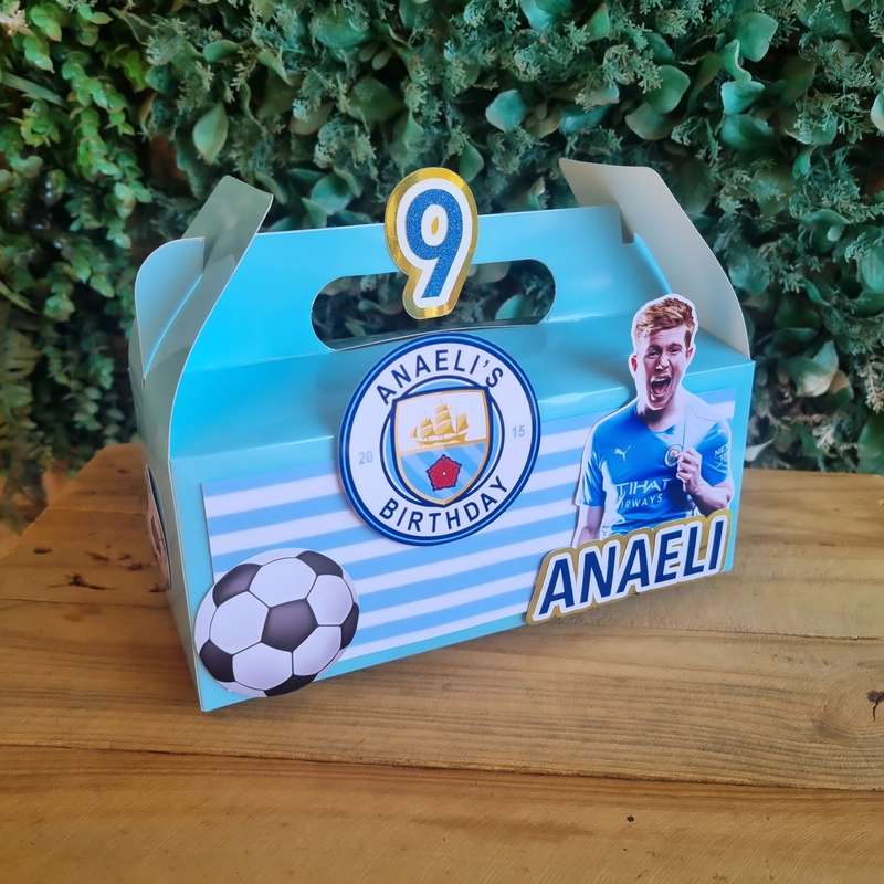 MANCHESTER CITY PARTY PACK 5 BOXES