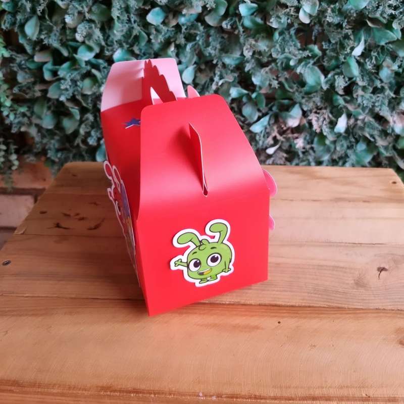 MORPHLE PARTY PACK 5 BOXES only, personalized kiddies birthday party themed decor party boxes cus...