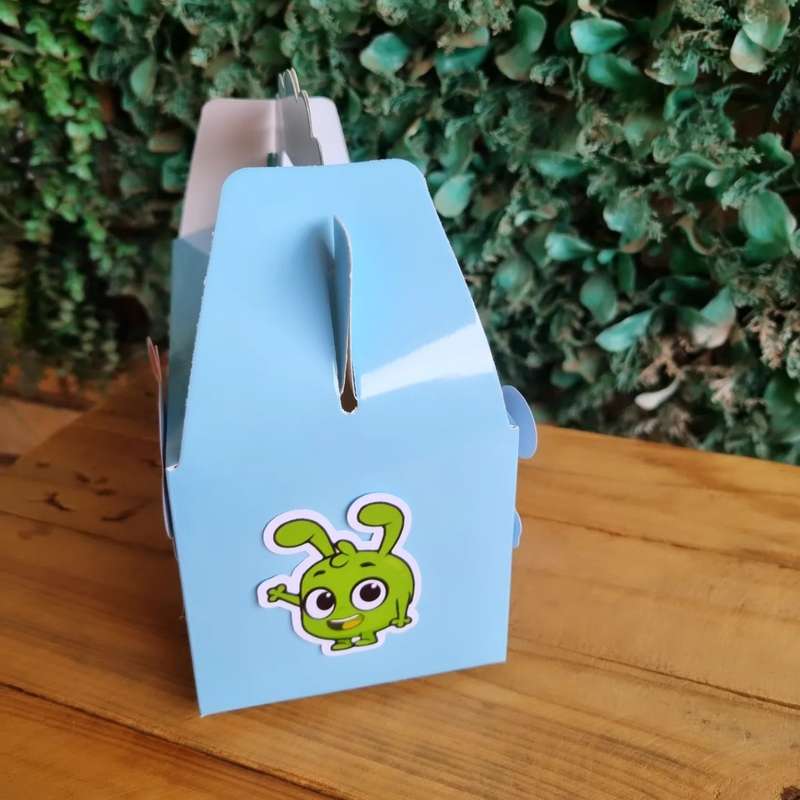 MORPHLE PARTY PACK 5 BOXES only, personalized kiddies birthday party themed decor party boxes cus...
