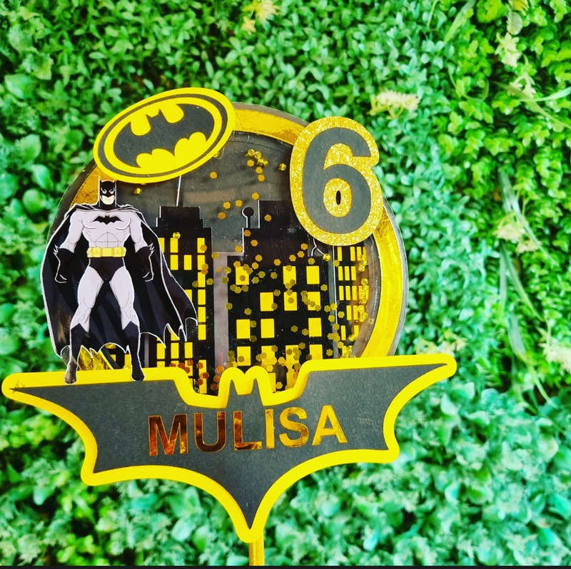 BATMAN CAKE TOPPER