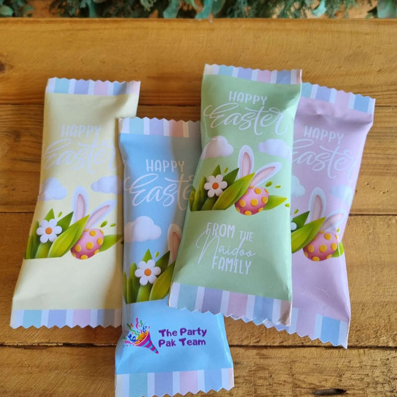 Personalized Easter Mallow Eggs  Custom-Branded Treats