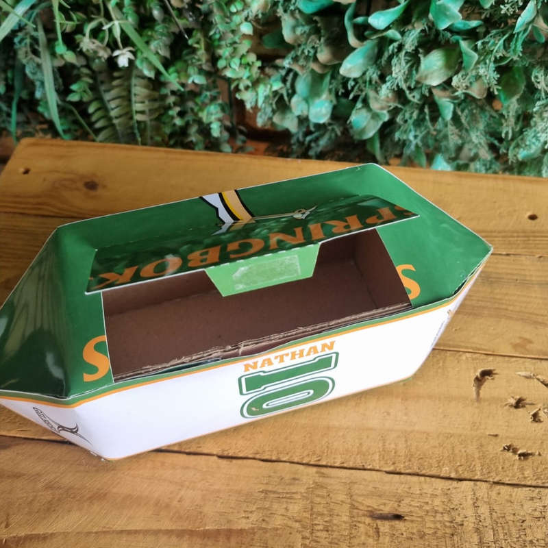 SPRINGBOKS  RUGBY BALL PARTY PACKS BOX