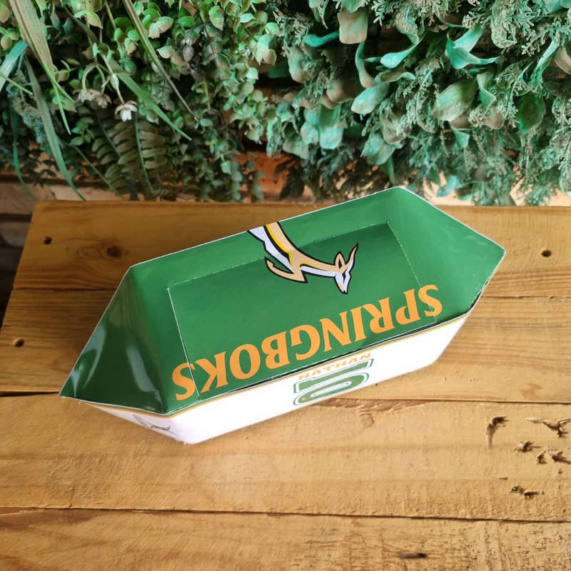 SPRINGBOKS  RUGBY BALL PARTY PACKS BOX