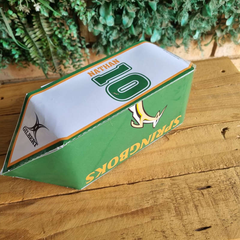 SPRINGBOKS  RUGBY BALL PARTY PACKS BOX