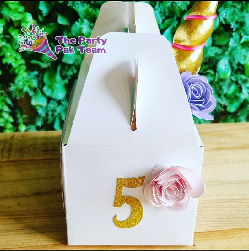 UNICORN PARTY PACK 5 BOXES