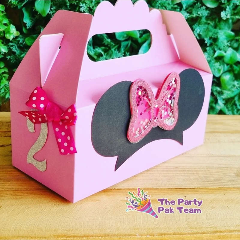 MINNIE MOUSE PARTY PACK 5 BOXES