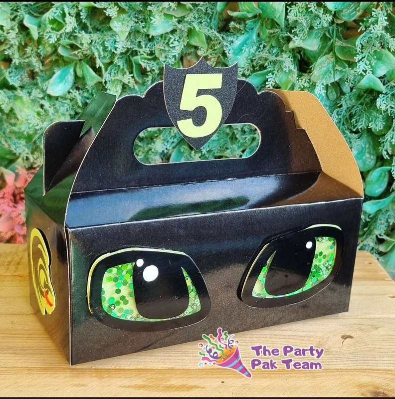 HOW TO TRAIN YOUR DRAGON PARTY PACK 5 BOXES