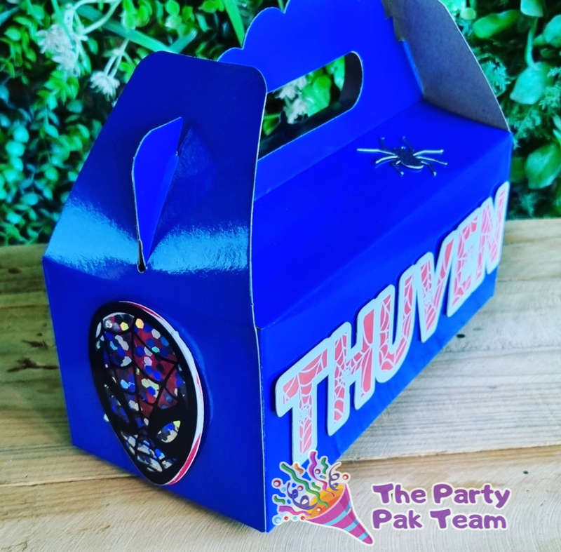 SPIDERMAN PARTY PACK 5 BOXES