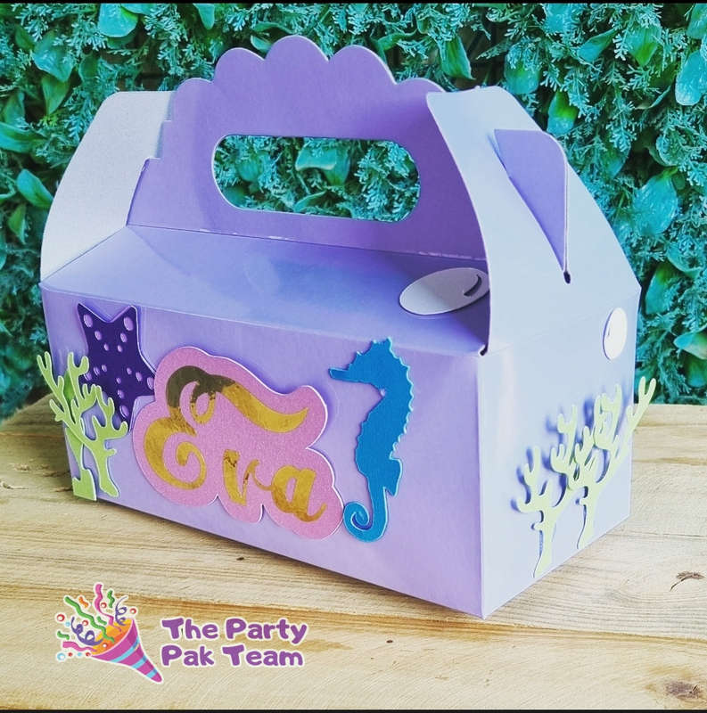 MERMAID PARTY PACK 5 BOXES