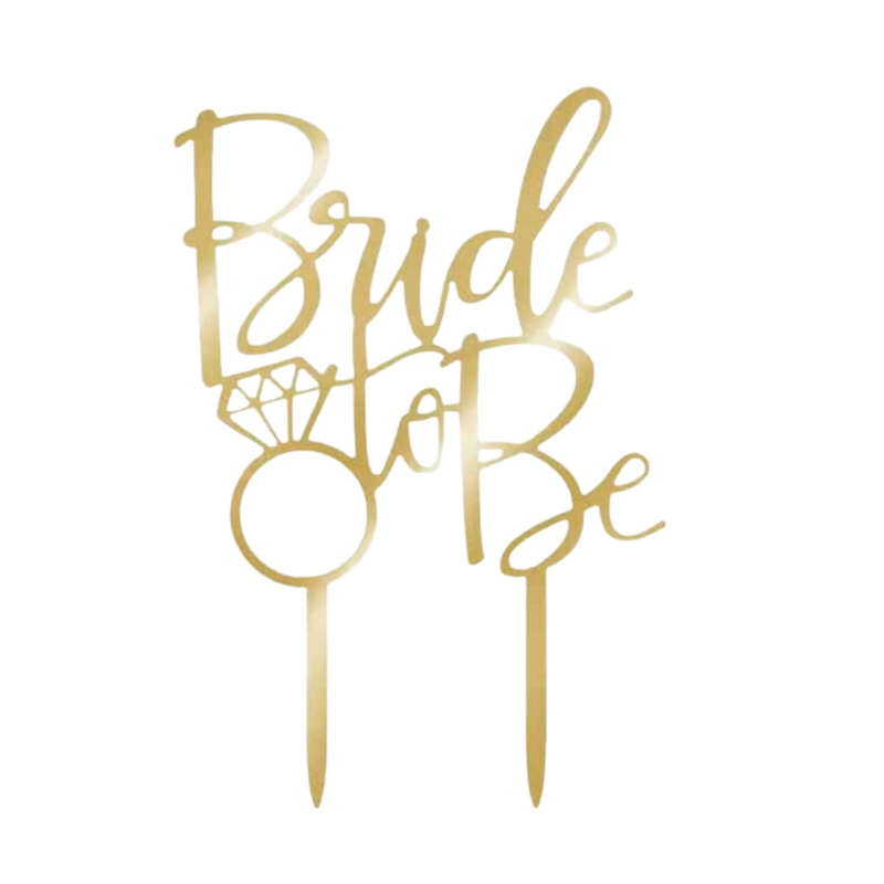 Acrylic Cake Toppers Celebration