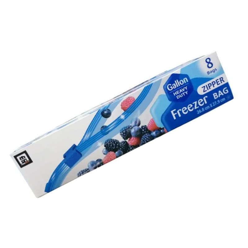 Gallon Heavy Duty Freezer Bags - With Zipper