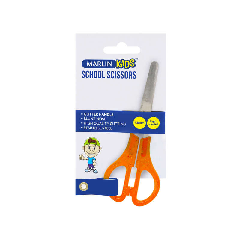 Marlin Kids School Scissors Assorted Colours