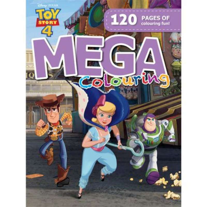 Butterfly Mega Colouring 120 Pages Toy Story 4