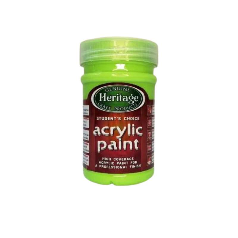 Heritage Acrylic Paint 250ml Assorted Colours