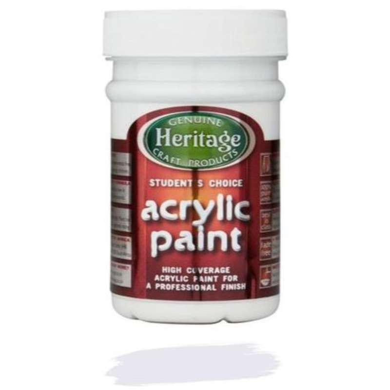 Heritage Acrylic Paint 250ml Assorted Colours