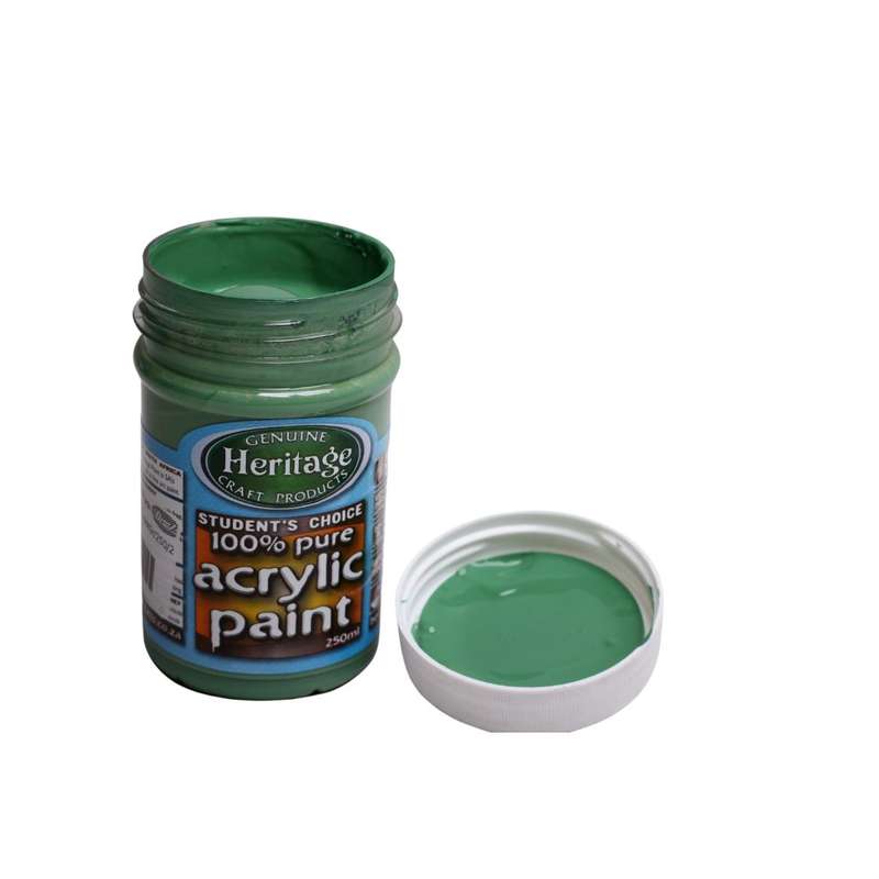 Heritage Acrylic Paint 250ml Assorted Colours